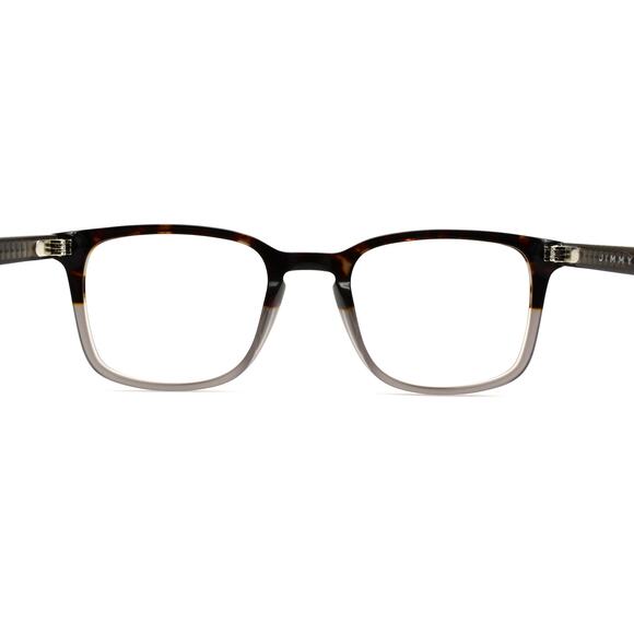 Jimmy Fairly Men's Gray Brown Tortoise 52-21-147mm Eyeglasses FRAMES ONLY - GOOD - Picture 4 of 11